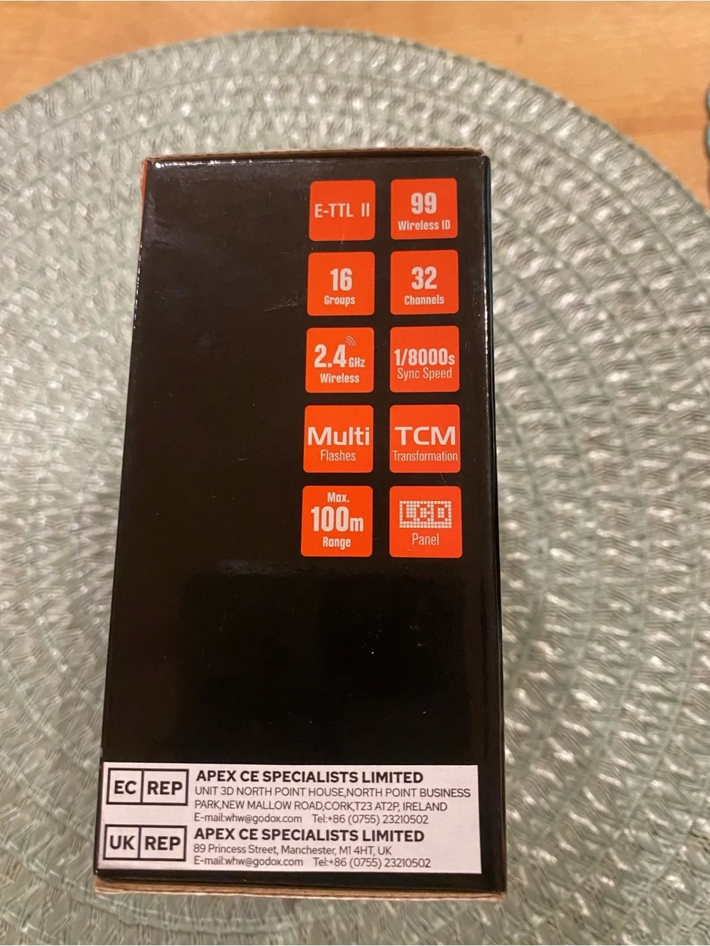 Godox XProC TTL Wireless Flash Trigger for Canon - NIB New In Box